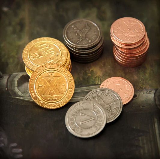 Monedas Metálicas Estilo Medieval (50 piezas)