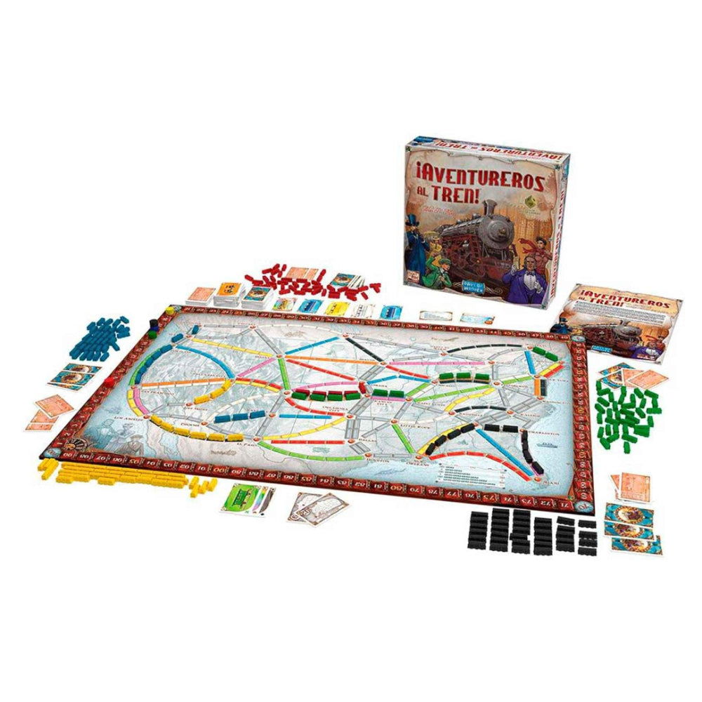 Aventureros Al Tren Juego Abierto, cartas protegidas (Es)