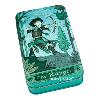 Dados De Clase En Estuche Metálico: Ranger (14 Pzas)