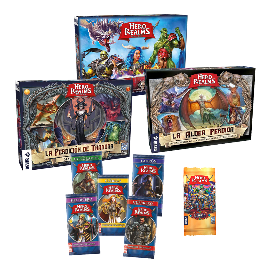 Hero Realms: Pack (Es) + Envío Gratis