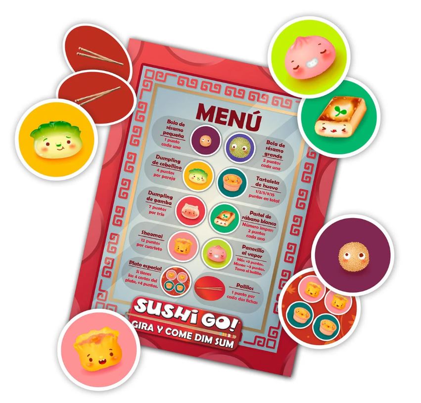 Sushi Go - Gira Y Come Dim Sum (Es)