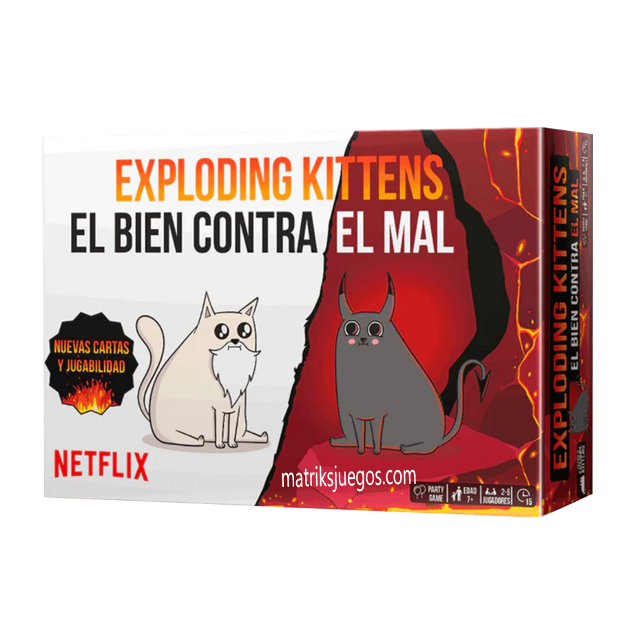 Exploding Kittens: El Bien Contra El Mal (Es)