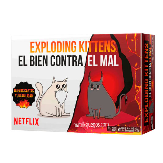 Exploding Kittens: El Bien Contra El Mal (Es)