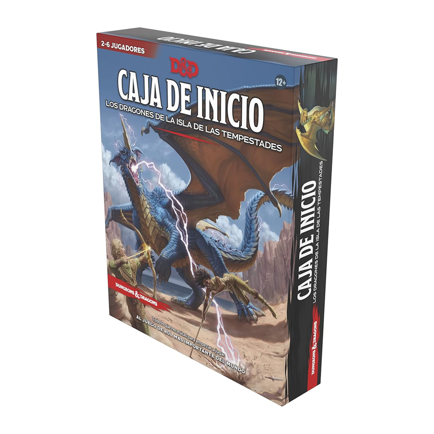 D&D Calabozos y Dragones: Los Dragones De La Isla De Las Tempestades Caja De Inicio (Es)