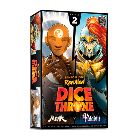 Dice Throne: Monje VS Paladín (Es)