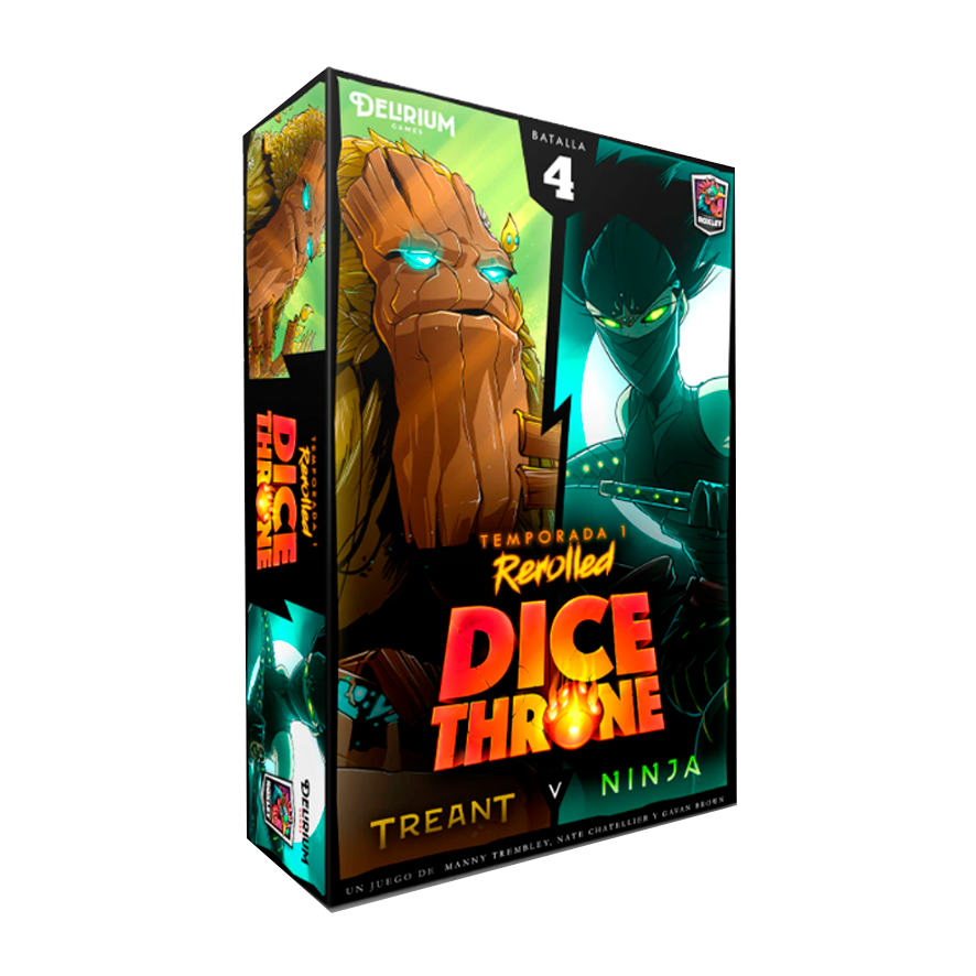 Dice Throne: Ninja VS Treant (Es)