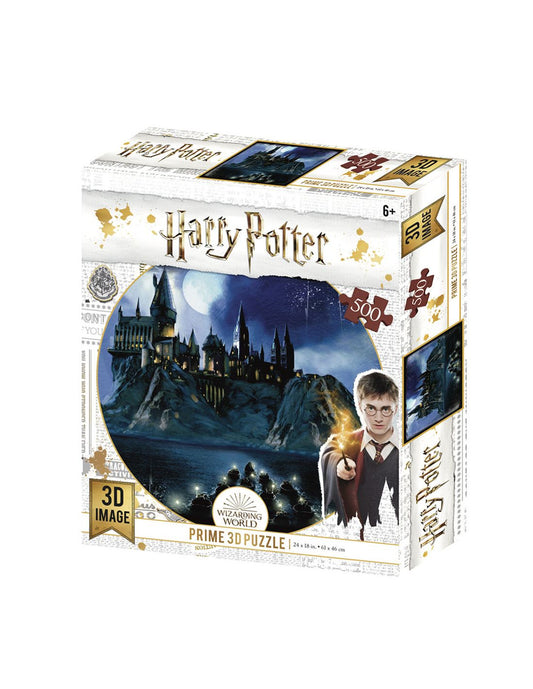 Rompecabezas Lenticular Harry Potter Castillo Hogwarts (500 piezas)