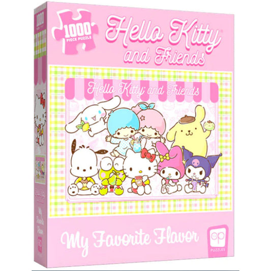 Rompecabezas: Hello Kitty and Friends "My
Favorite Flavor" (1000 Pzas)