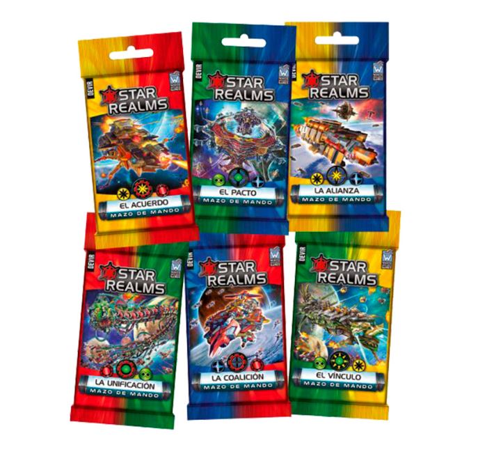 Star Realms: 6 Pack De Mando (Es)