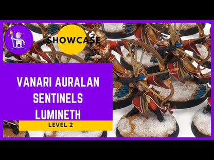 WH AOS: Lumineth Realm-Lords Vanari Auralan Sentinels