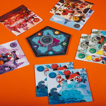 Red Panda (Es) Juego abierto, cartas protegidas