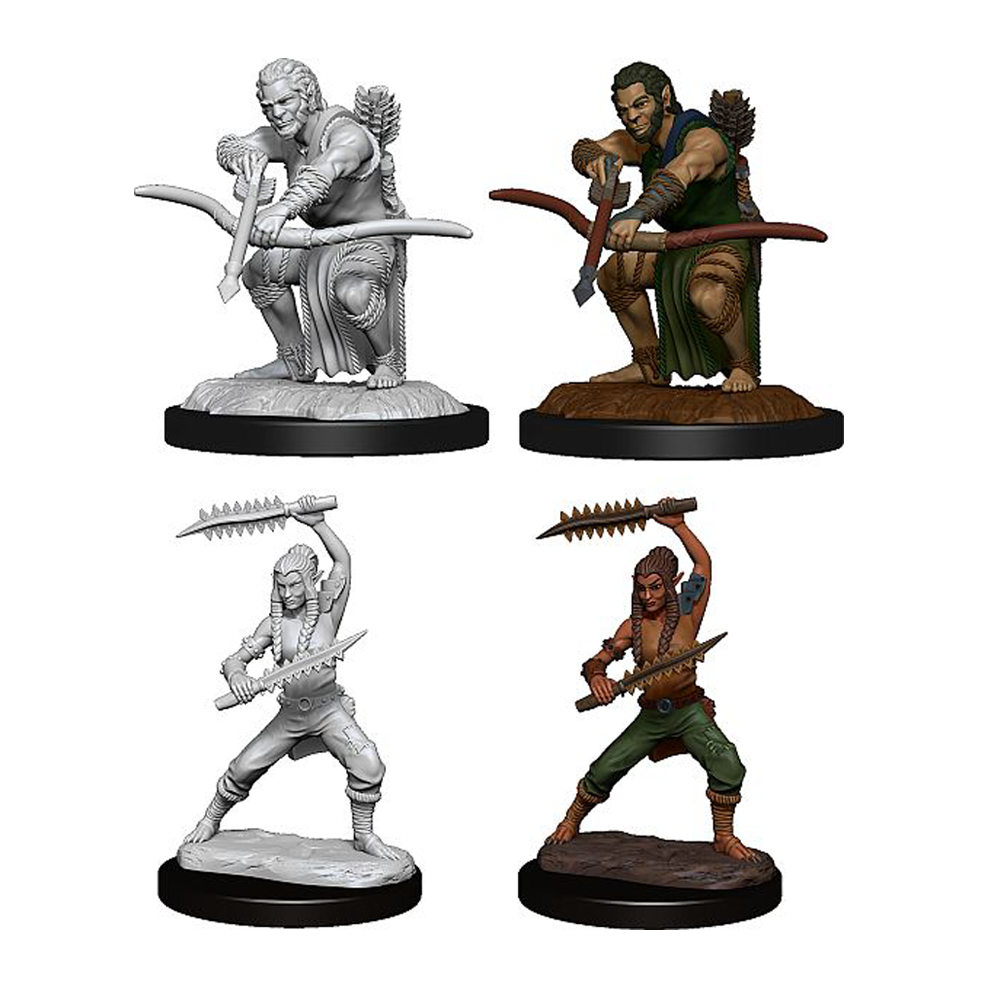 D&D Miniatura Wildhunt Shifter Rangers